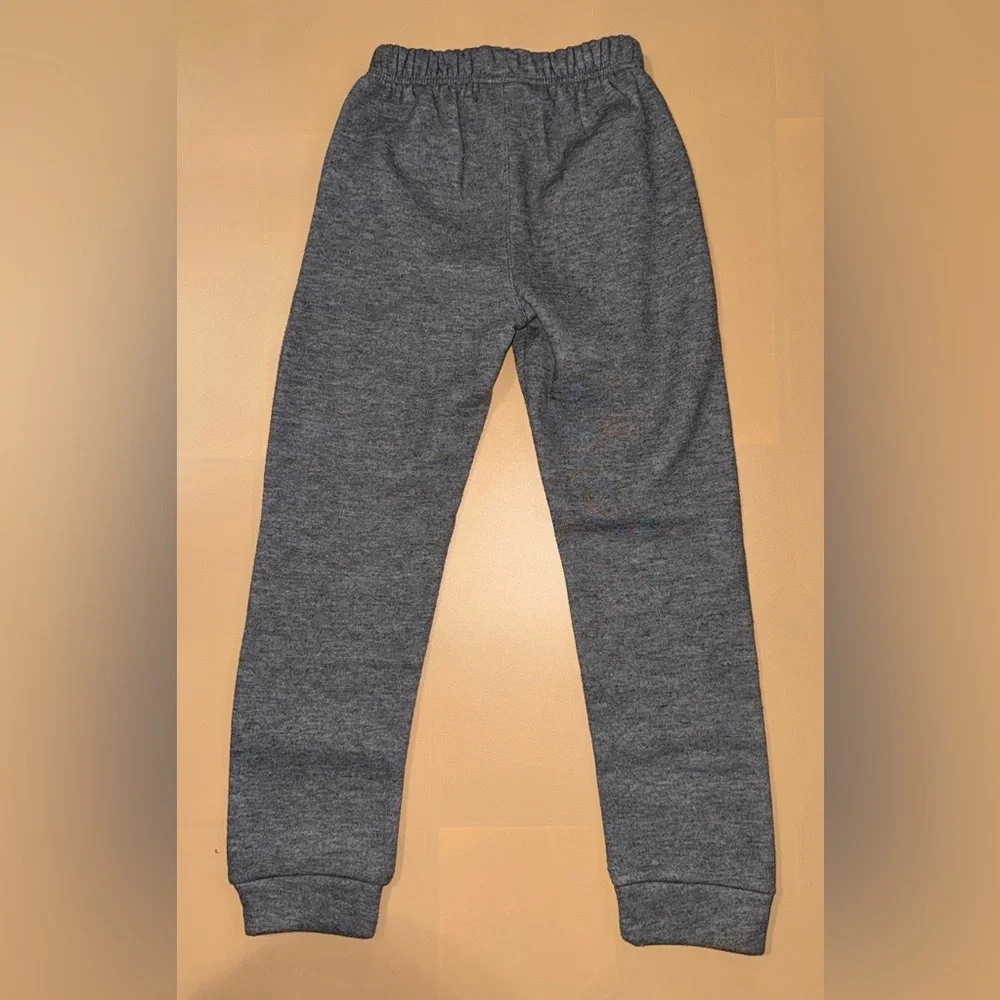 Marvel Boys Fleece Gray Sweatpants; Size 7; Kids Jogger Lounge Pants - Picture 2 of 3